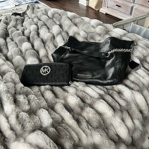 MK purse and matching wallet